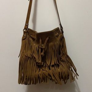 Patricia Nash fringe leather crossbody